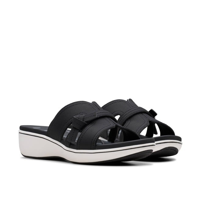 Clarks Women Black Casual Slippers (SKU: 161-1620-11-3)