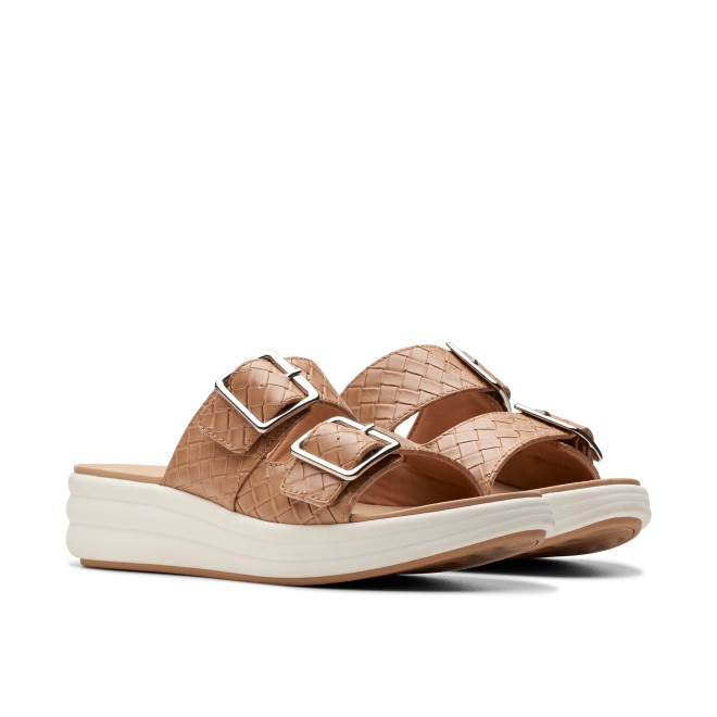 Clarks Women Beige Casual Slippers (SKU: 161-1623-20-5)