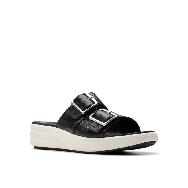 Clarks Women Black Casual Slippers (SKU: 161-1623-11-5)