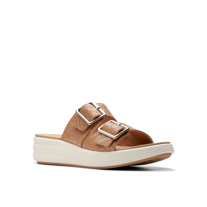 Clarks Women Beige Casual Slippers (SKU: 161-1623-20-5)