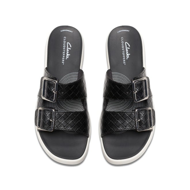 Clarks Women Black Casual Slippers (SKU: 161-1623-11-5)