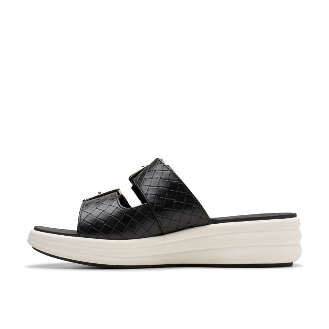 Clarks Women Black Casual Slippers (SKU: 161-1623-11-5)