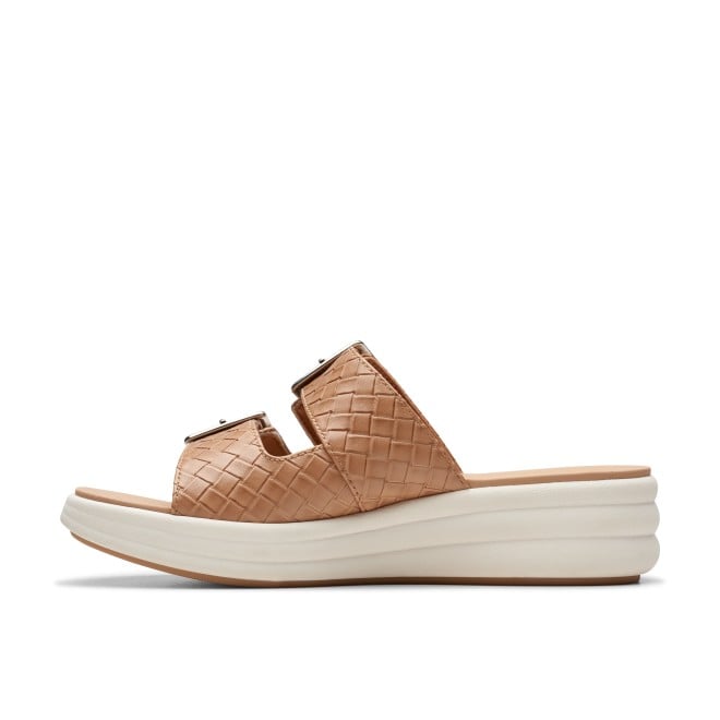 Clarks Women Beige Casual Slippers (SKU: 161-1623-20-5)