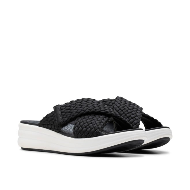 Clarks Women Black Casual Slippers (SKU: 161-1624-11-5)