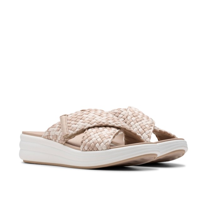 Clarks Women Light-brown Casual Slippers (SKU: 161-1624-41-5)