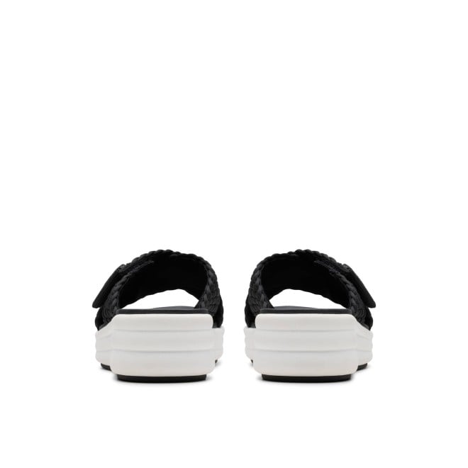 Clarks Women Black Casual Slippers (SKU: 161-1624-11-5)