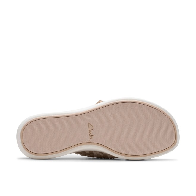 Clarks Women Light-brown Casual Slippers (SKU: 161-1624-41-5)