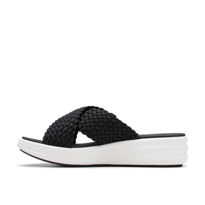Clarks Women Black Casual Slippers (SKU: 161-1624-11-5)