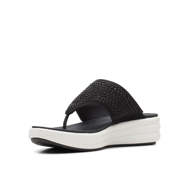 Clarks Women Black Casual Slippers (SKU: 161-1625-11-3)