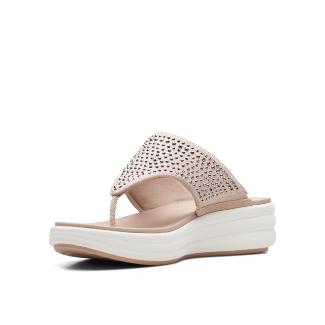 Clarks Women Light-pink Casual Slippers (SKU: 161-1625-78-3)