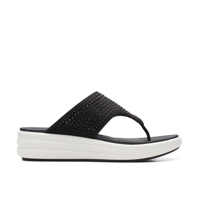 Clarks Women Black Casual Slippers