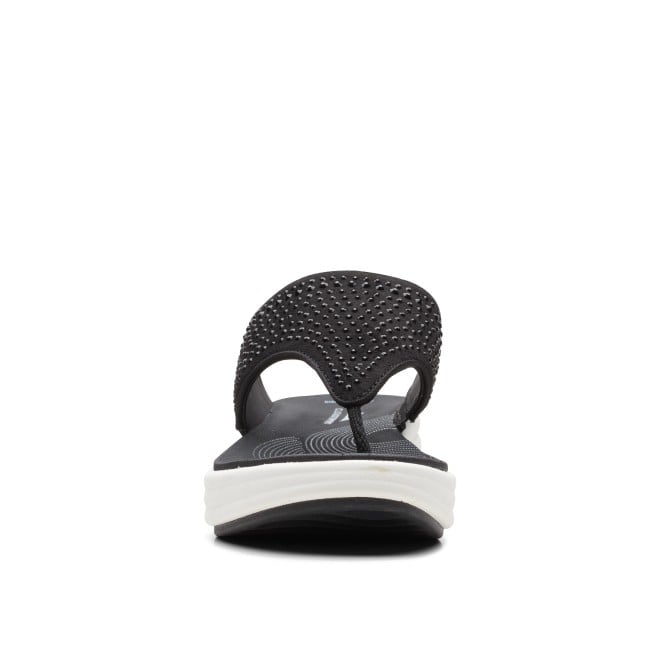 Clarks Women Black Casual Slippers (SKU: 161-1625-11-3)