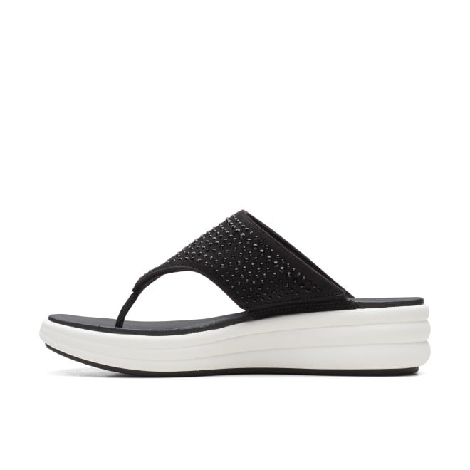 Clarks Women Black Casual Slippers (SKU: 161-1625-11-3)