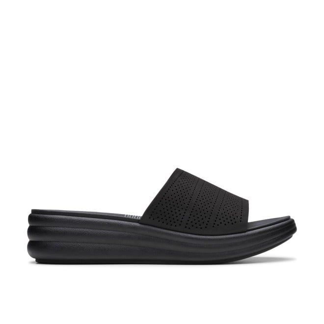 Clarks Women Black Casual Slippers
