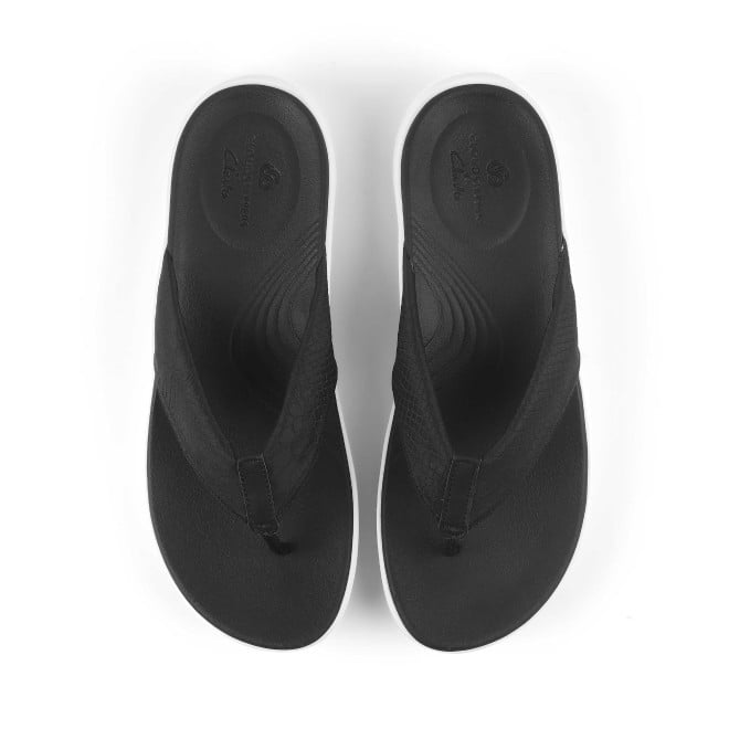 Clarks Women Black Casual Slippers (SKU: 161-1627-11-3)