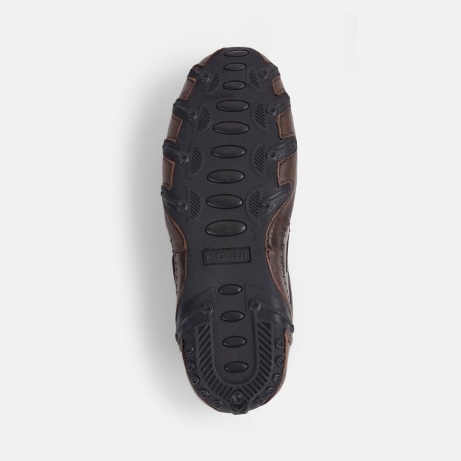 Mochi Men Brown Casual Sandals (SKU: 18-1005-12-39)