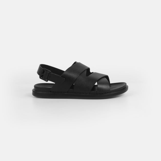 Mochi Men Black Casual Sandals (SKU: 18-1024-11-40)