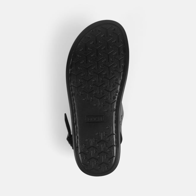 Mochi Men Black Casual Sandals (SKU: 18-1024-11-40)