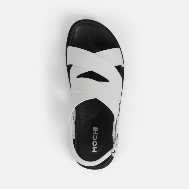 Mochi Men White Casual Sandals (SKU: 18-1024-16-41)