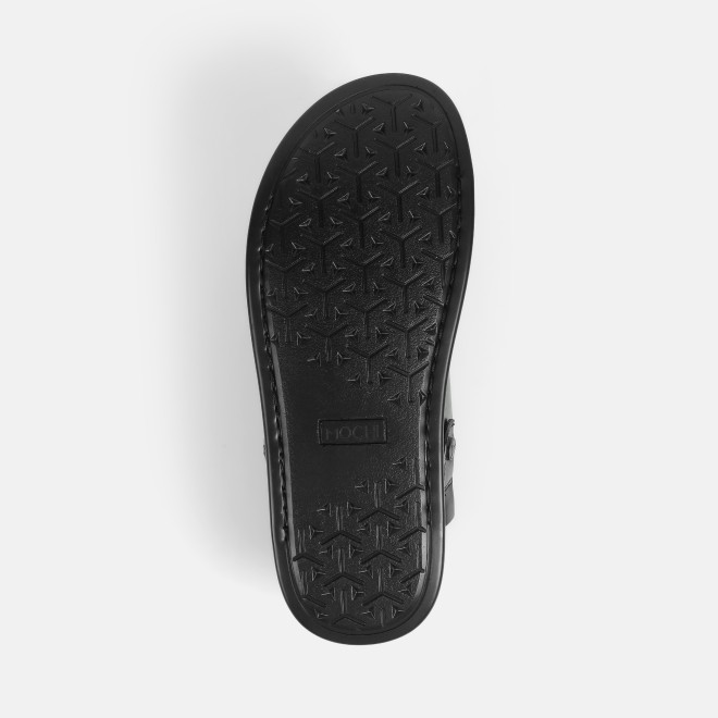 Mochi Men Black Casual Sandals (SKU: 18-1025-11-40)