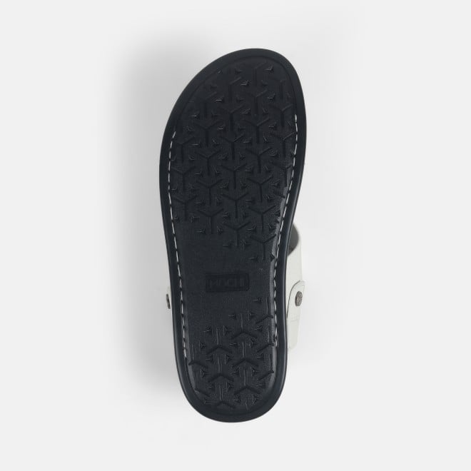 Mochi Men White Casual Sandals (SKU: 18-1025-16-41)
