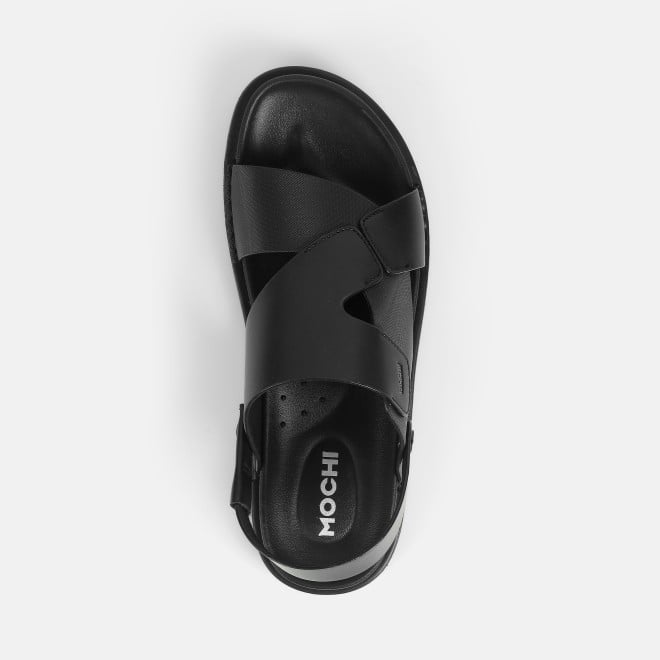 Mochi Men Black Casual Sandals (SKU: 18-1025-11-40)