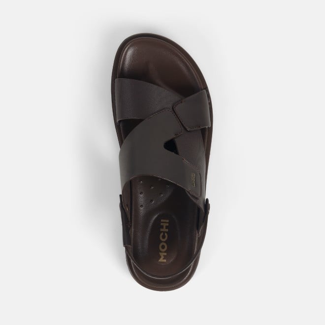 Mochi Men Brown Casual Sandals (SKU: 18-1025-12-41)