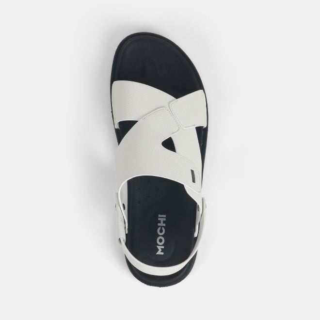 Mochi Men White Casual Sandals (SKU: 18-1025-16-41)