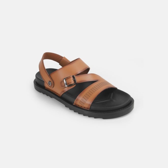 Mochi Men Tan Casual Sandals