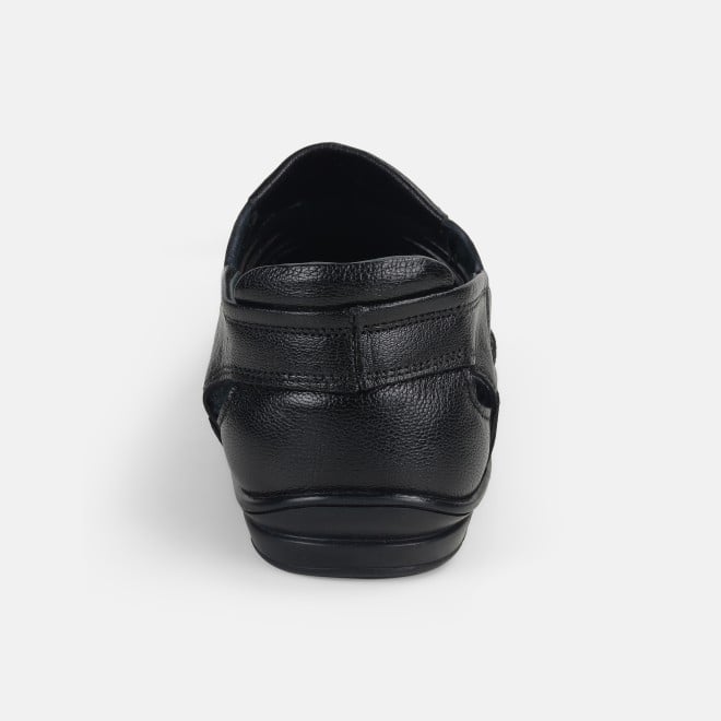 Mochi Men Black Ethnic Sandals (SKU: 18-1038-11-41)