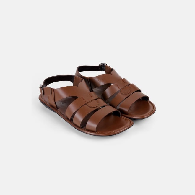 Mochi Men Tan Casual Sandals (SKU: 18-1047-23-40)