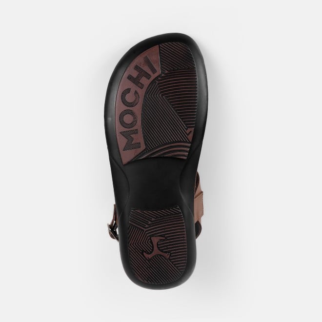 Mochi Men Tan Casual Sandals (SKU: 18-1047-23-40)