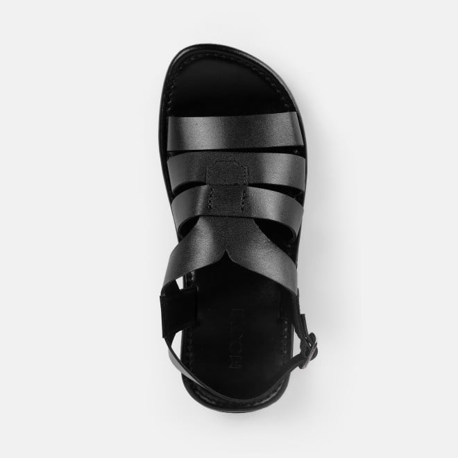 Mochi Men Black Casual Sandals (SKU: 18-1047-11-40)
