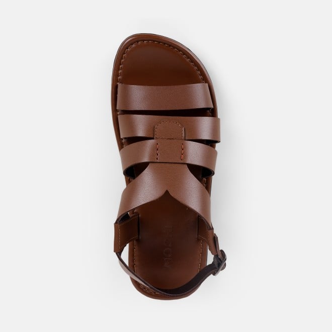 Mochi Men Tan Casual Sandals (SKU: 18-1047-23-40)