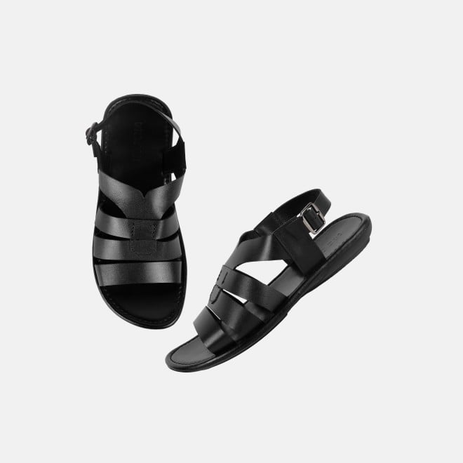 Mochi Men Black Casual Sandals (SKU: 18-1047-11-40)