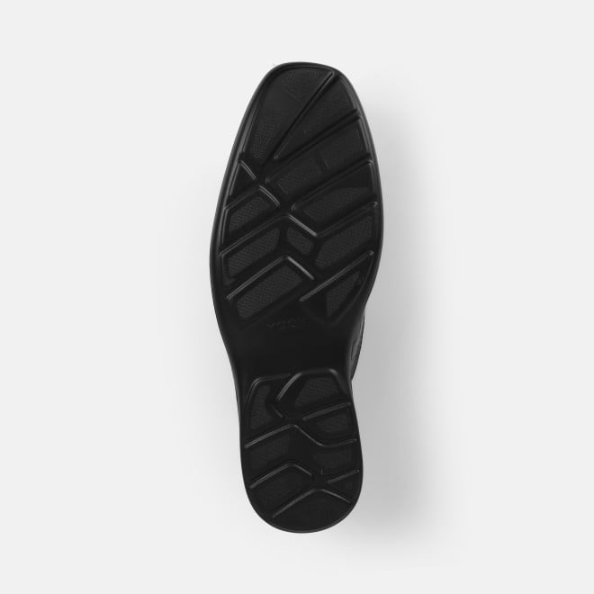 Mochi Men Black Ethnic Slip Ons (SKU: 18-1058-11-41)