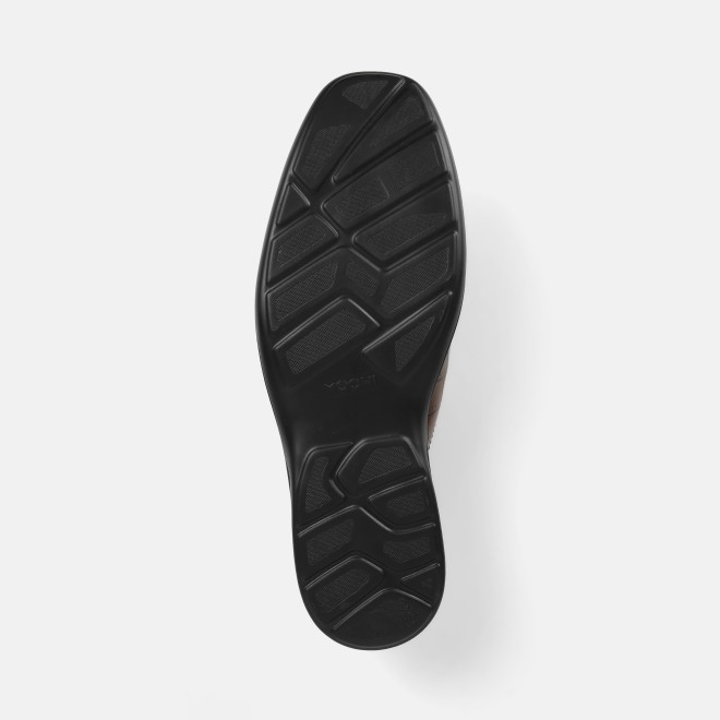 Mochi Men Brown Ethnic Slip Ons (SKU: 18-1058-12-42)