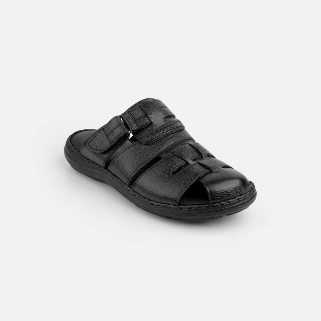 Mochi Men Black Casual Slip Ons (SKU: 18-1083-11-40)