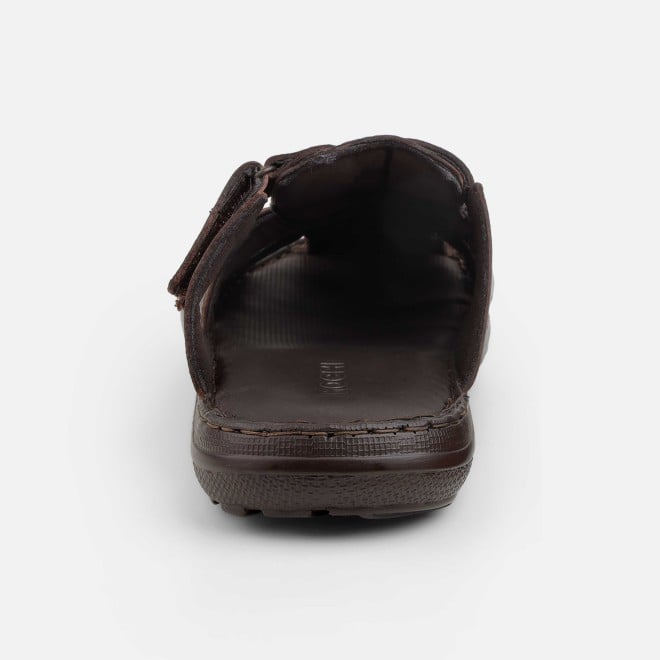 Mochi Men Brown Casual Slip Ons (SKU: 18-1083-12-40)