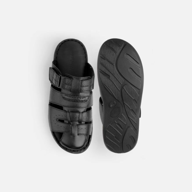 Mochi Men Black Casual Slip Ons (SKU: 18-1083-11-40)