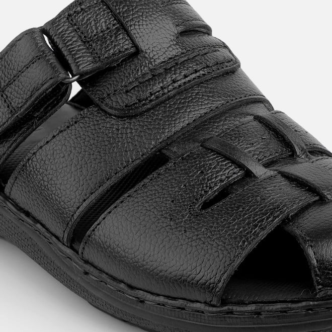 Mochi Men Black Casual Slip Ons (SKU: 18-1083-11-40)