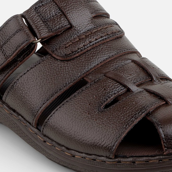 Mochi Men Brown Casual Slip Ons (SKU: 18-1083-12-40)