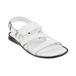Mochi White Casual Sandals
