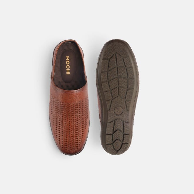 Mochi Men Tan Ethnic Jutis (SKU: 18-1086-23-40)
