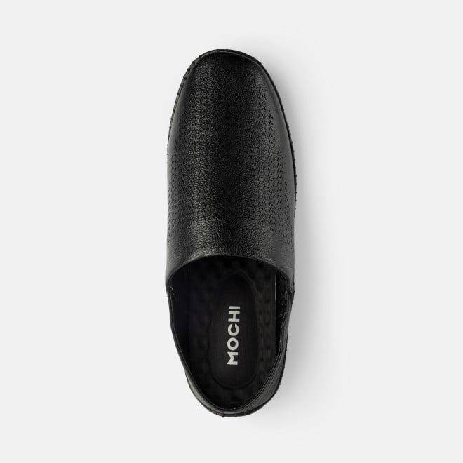 Mochi Men Black Ethnic Jutis (SKU: 18-1086-11-40)