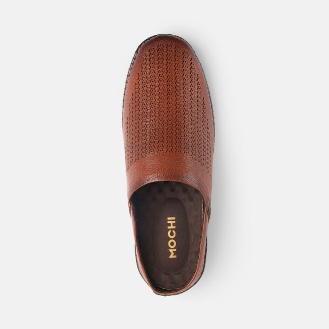 Mochi Men Tan Ethnic Jutis (SKU: 18-1086-23-40)