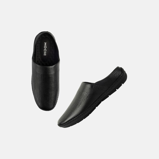 Mochi Men Black Ethnic Jutis (SKU: 18-1086-11-40)