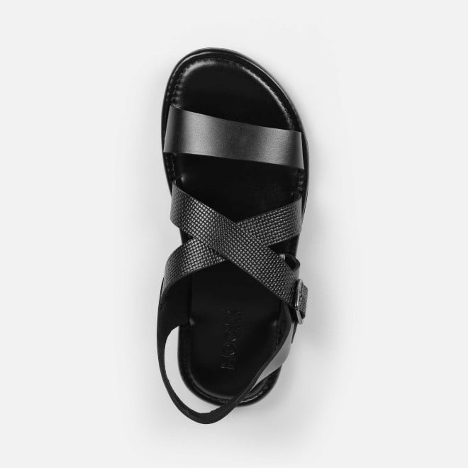 Mochi Men Black Casual Sandals (SKU: 18-1104-11-40) Mochi Men Black Casual Sandals (SKU: 18-1104-11-40)