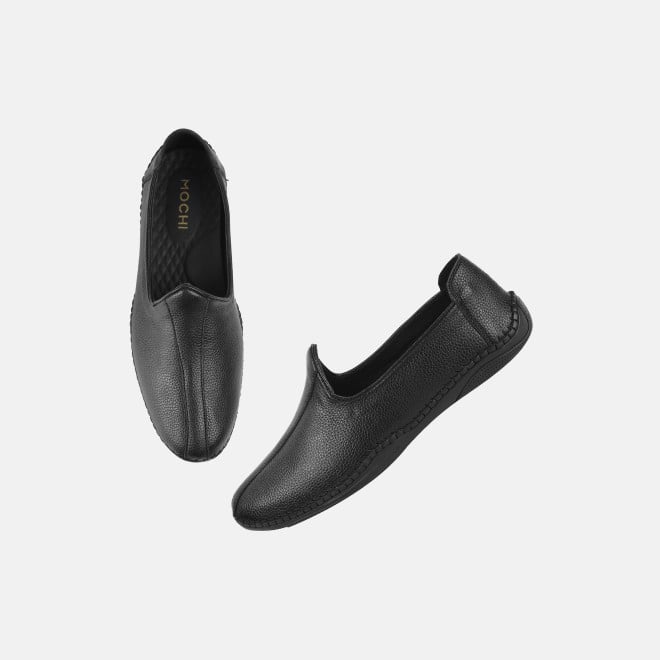 Mochi Men Black Ethnic Jutis (SKU: 18-1106-11-40)