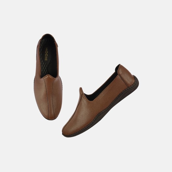Mochi Men Tan Ethnic Jutis (SKU: 18-1106-23-40)